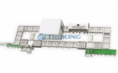 Automatic robot sterilization logistics system